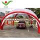 Giant outdoor air tight four leg simple Inflatable shade tent